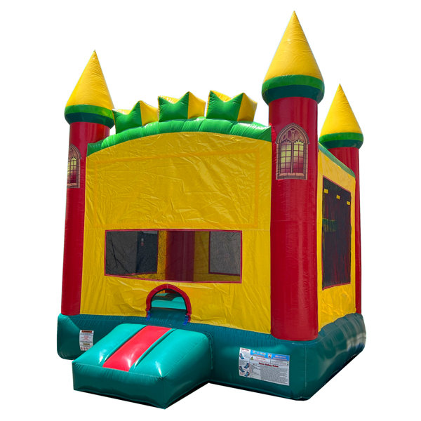 Jingo Jump 13' x13' Magic Castle Bounce House with Air Blower Wayfair